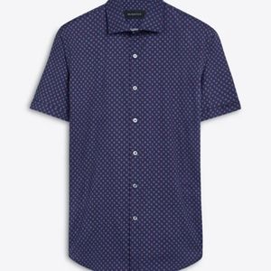 Bugatchi ORSON floral print short sleeve shirt